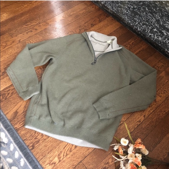 Tommy Bahama Other - Tommy Bahaha Green Half Zip Sweater